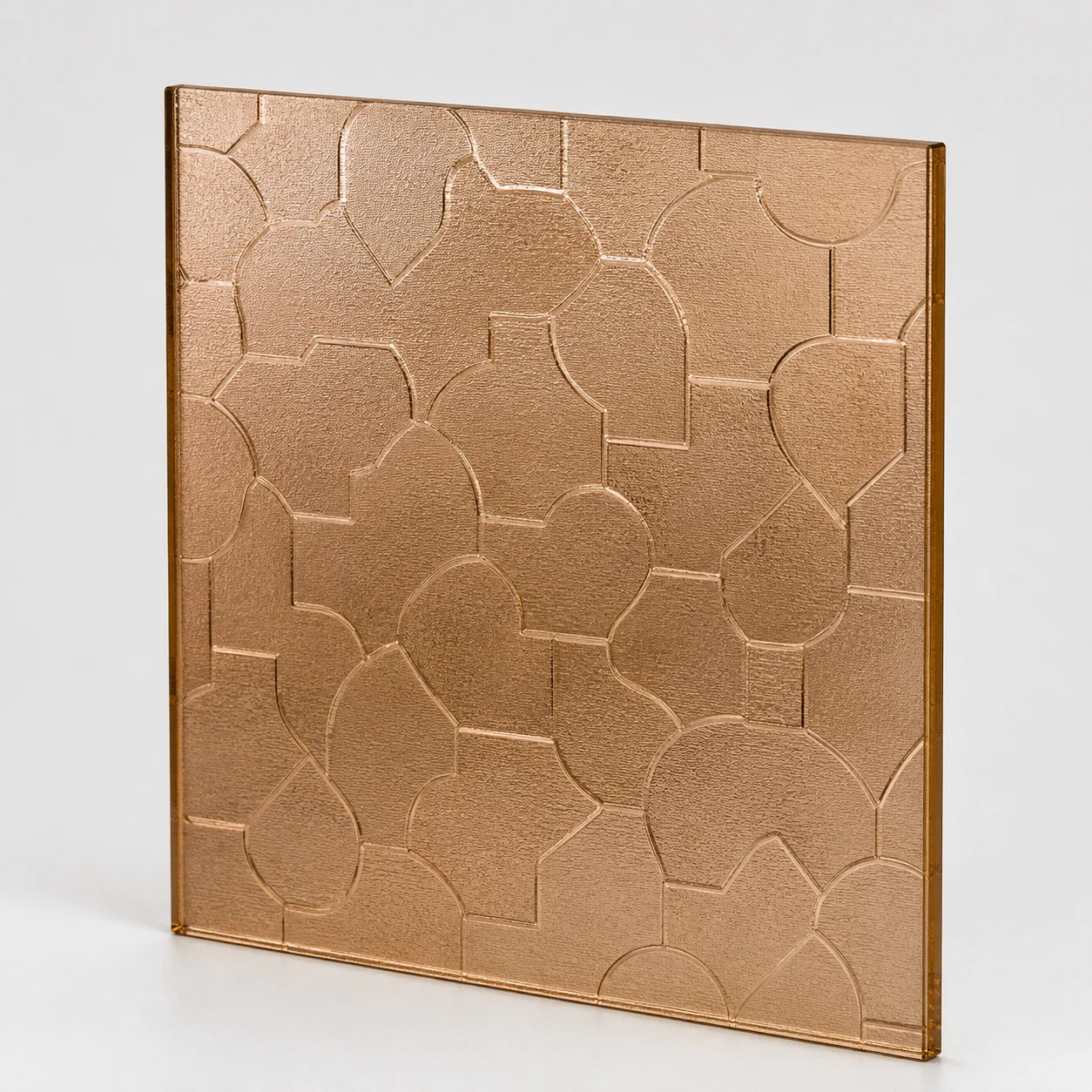 Vidrio Catedral Bronce